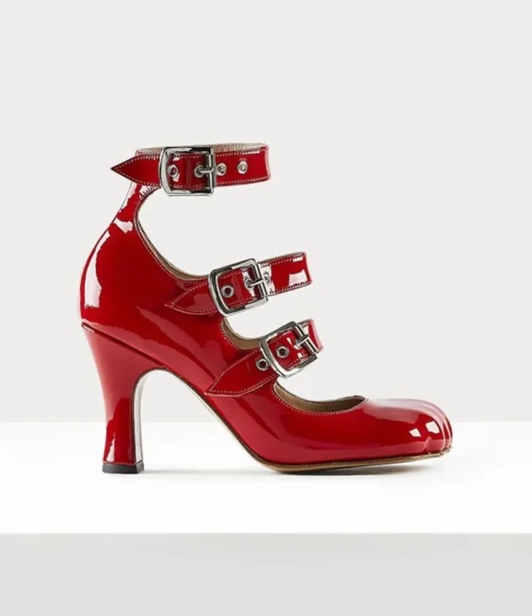 Women Vivienne Westwood Sandals-Animal Toe Three-Strap
