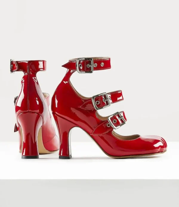 Women Vivienne Westwood Sandals-Animal Toe Three-Strap