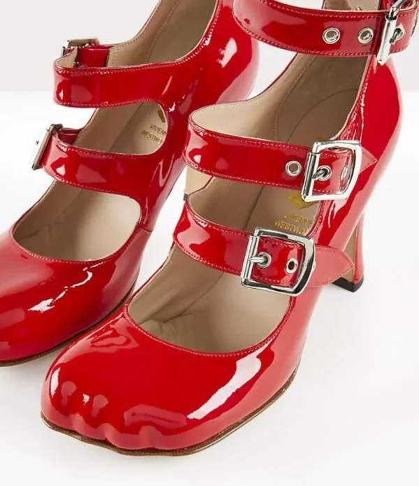 Women Vivienne Westwood Sandals-Animal Toe Three-Strap