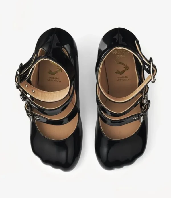 Women Vivienne Westwood Sandals-Animal Toe Three-Strap