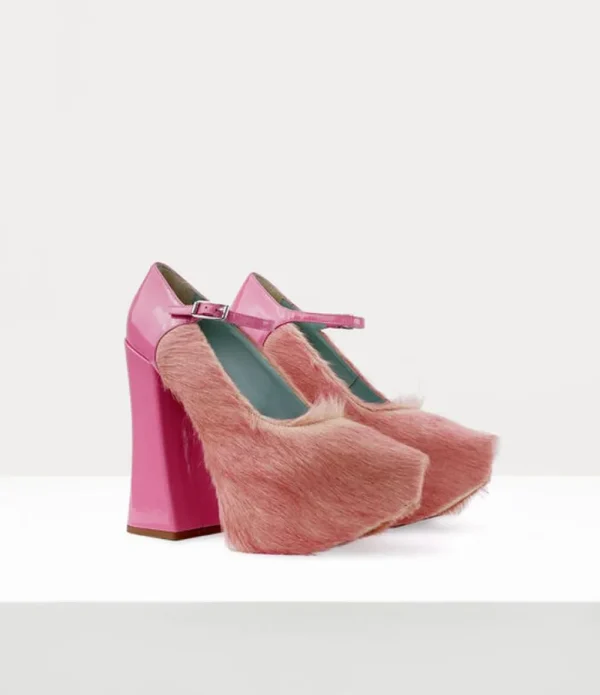 Women Vivienne Westwood Platforms-Arctic Mary Jane