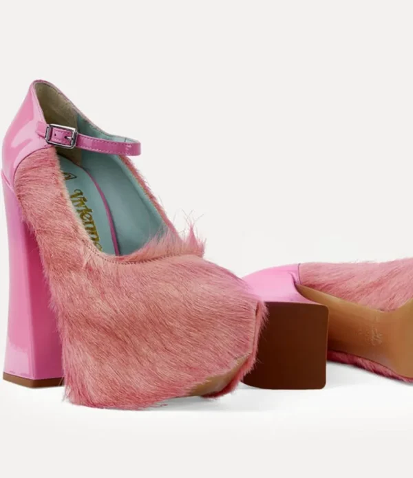 Women Vivienne Westwood Platforms-Arctic Mary Jane