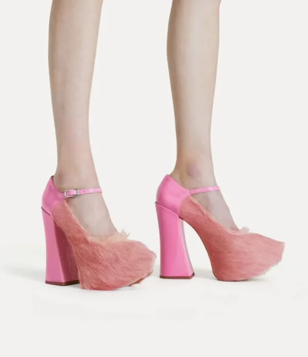 Women Vivienne Westwood Platforms-Arctic Mary Jane