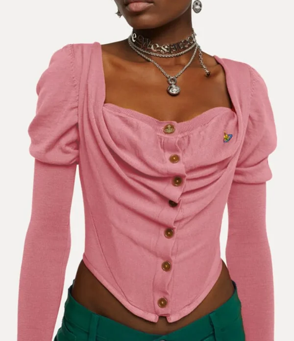 Women Vivienne Westwood Tops And Shirts-Bea Corset Cardi