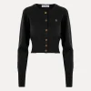 Women Vivienne Westwood Knitwear-Bea Cropped Cardi