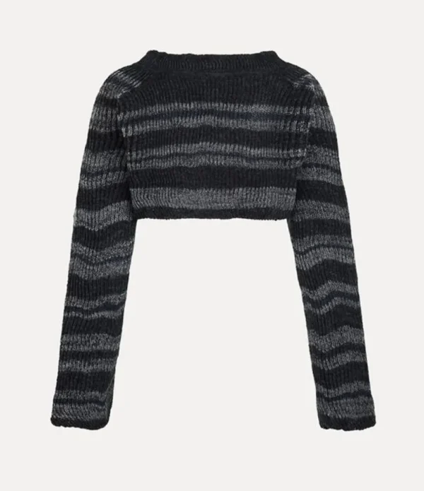 Women Vivienne Westwood Tops And Shirts-Bedrock Cropped Top