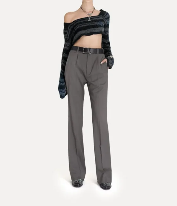 Women Vivienne Westwood Tops And Shirts-Bedrock Cropped Top