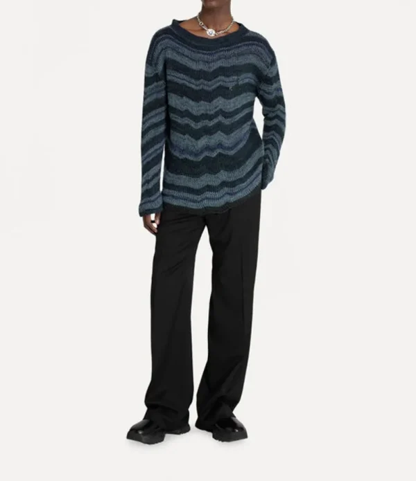 Women Vivienne Westwood Knitwear-Bedrock Jumper