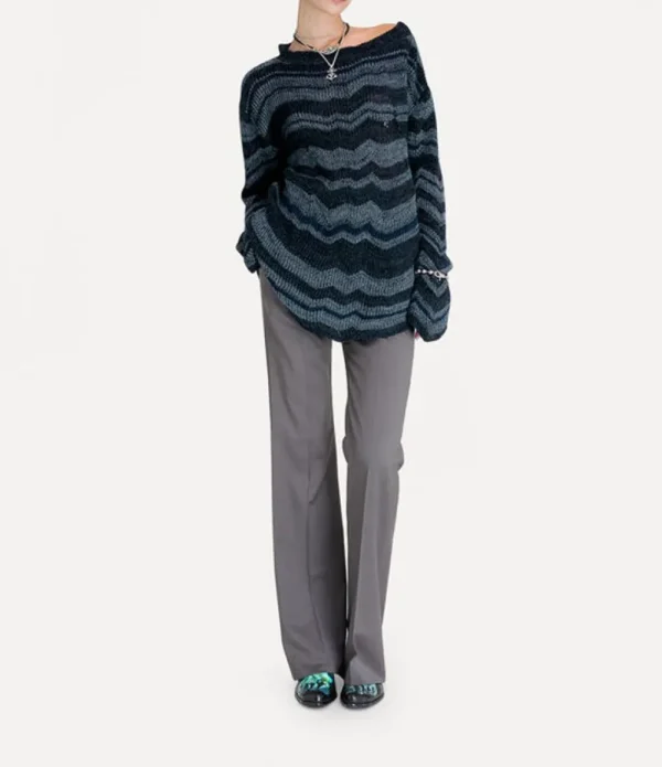 Women Vivienne Westwood Knitwear-Bedrock Jumper