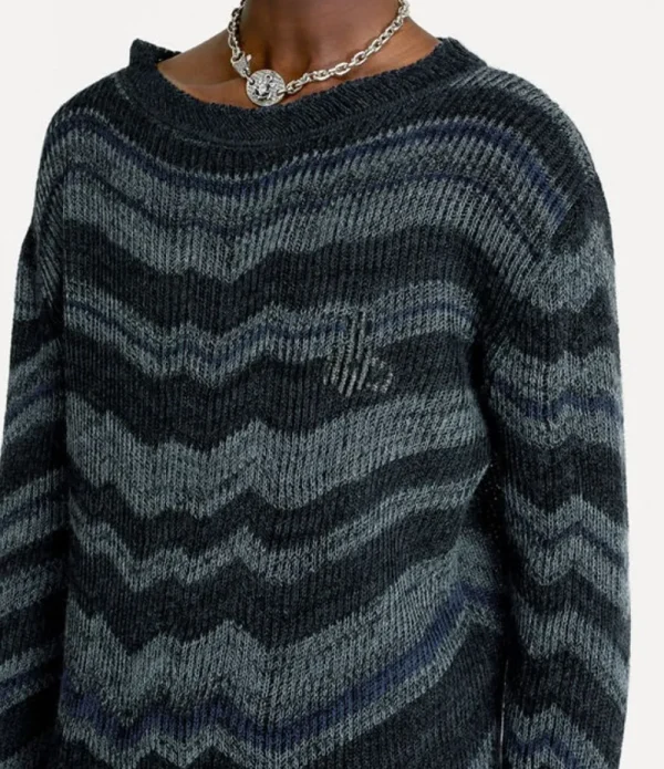 Women Vivienne Westwood Knitwear-Bedrock Jumper