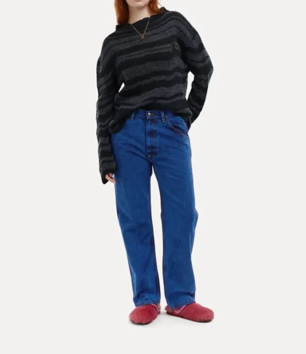 Women Vivienne Westwood Knitwear-Bedrock Jumper