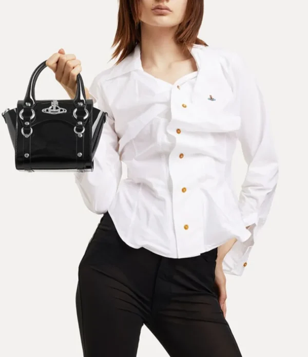 Women Vivienne Westwood Handbags-Betty Mini Handbag With Chain