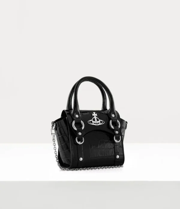 Women Vivienne Westwood Handbags-Betty Mini Handbag With Chain