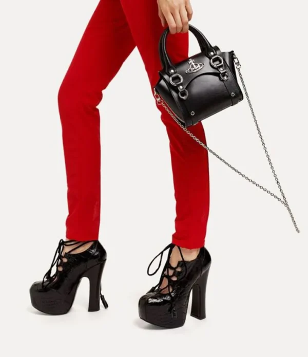 Women Vivienne Westwood Handbags-Betty Mini Handbag With Chain