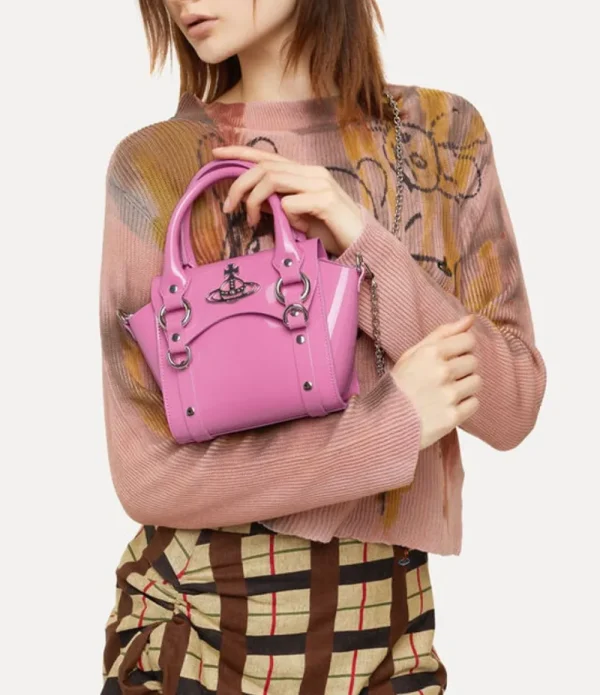 Women Vivienne Westwood Handbags-Betty Mini Handbag With Chain