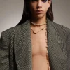 Women Vivienne Westwood Necklaces-Broken Pearl Necklace