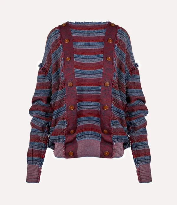Men Vivienne Westwood Knitwear And Sweatshirts-Broken Stitch Cardigan