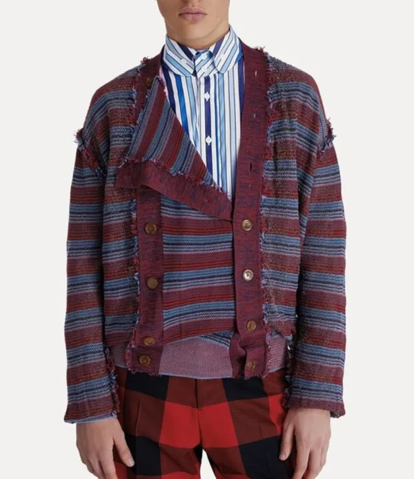 Men Vivienne Westwood Knitwear And Sweatshirts-Broken Stitch Cardigan