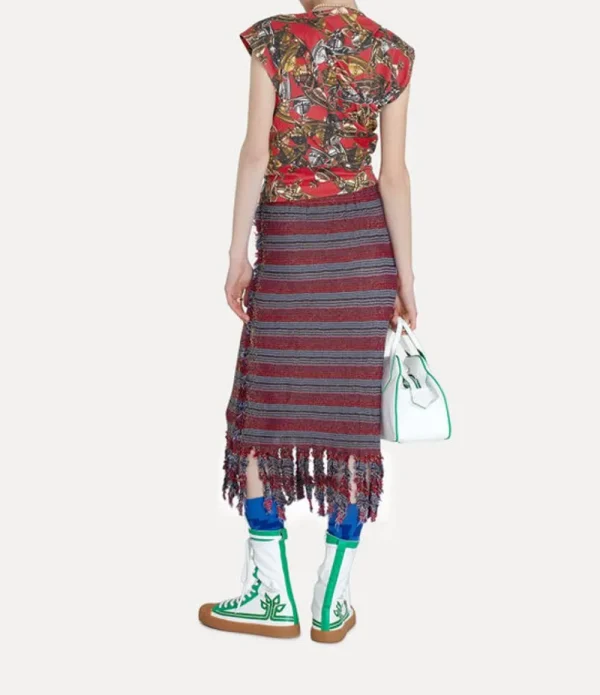 Women Vivienne Westwood Skirts-Broken Stitch Skirt