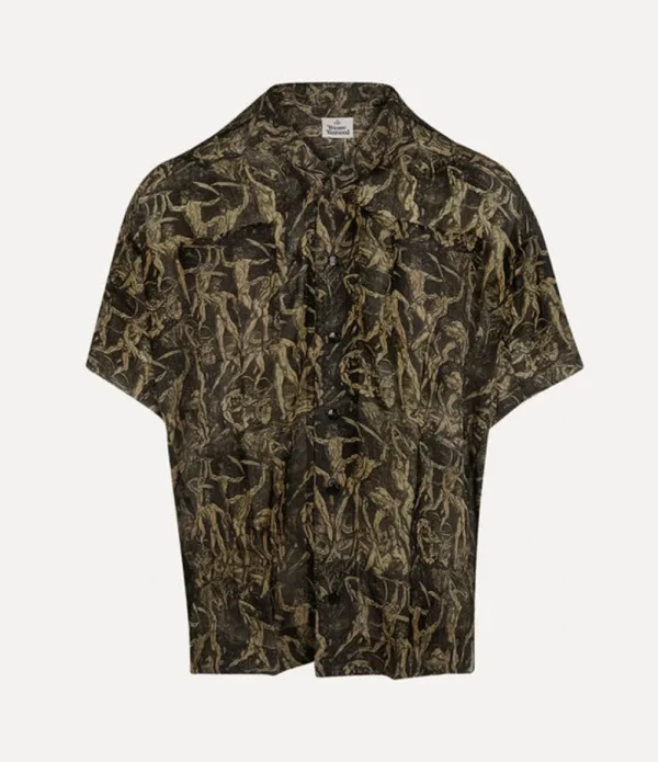 Men Vivienne Westwood Shirts-Camp Shirt