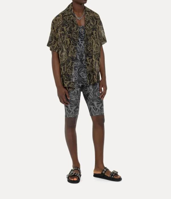 Men Vivienne Westwood Shirts-Camp Shirt