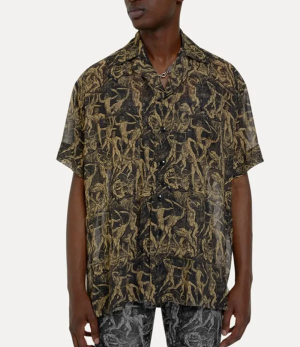Men Vivienne Westwood Shirts-Camp Shirt
