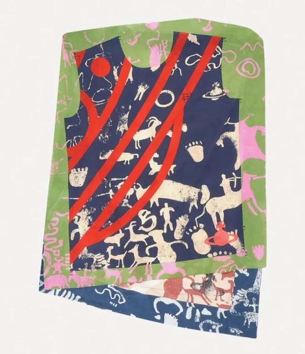 Men Vivienne Westwood Scarves And Ponchos-Cave Man Beach Dress