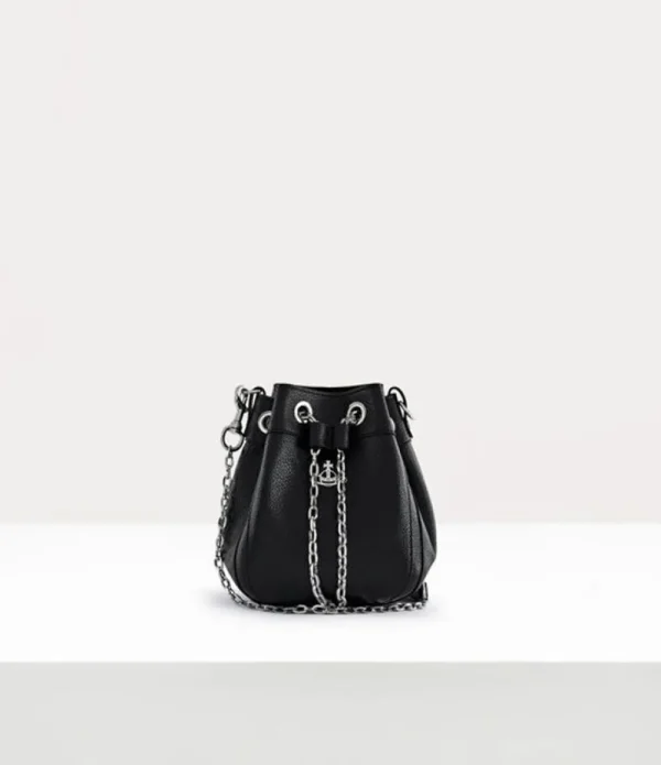 Women Vivienne Westwood Handbags-Chrissy Small Bucket Bag
