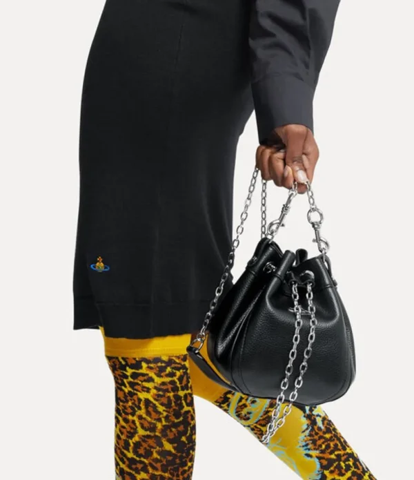 Women Vivienne Westwood Handbags-Chrissy Small Bucket Bag