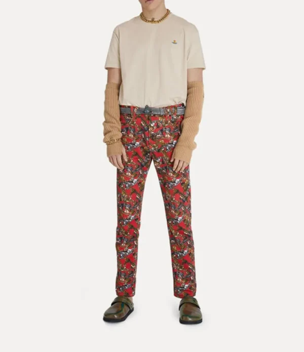 Men Vivienne Westwood T-Shirts And Polos-Classic T-Shirt Multicolor Orb