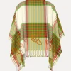Men Vivienne Westwood Scarves And Ponchos-Combat Tartan Poncho