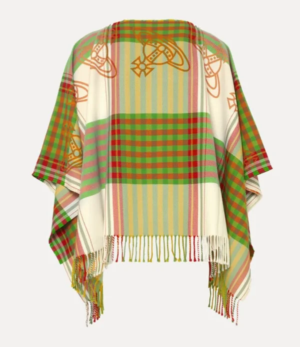 Men Vivienne Westwood Scarves And Ponchos-Combat Tartan Poncho