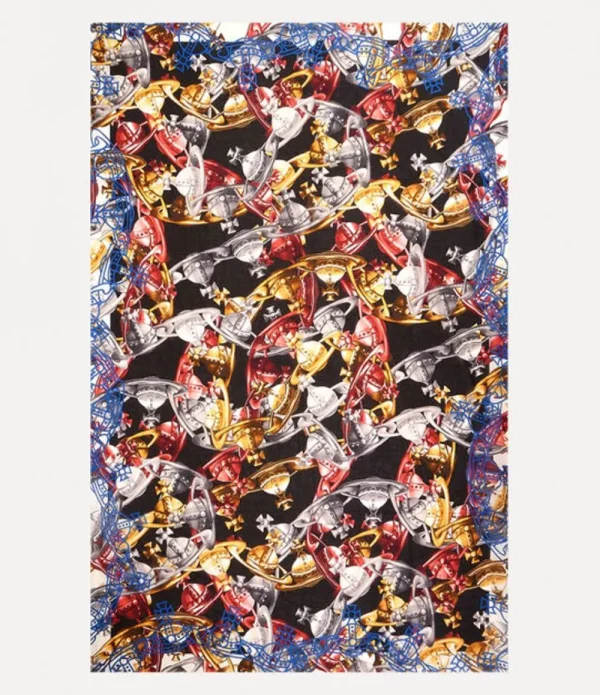 Women Vivienne Westwood Scarves And Ponchos-Crazy Orb Pareo