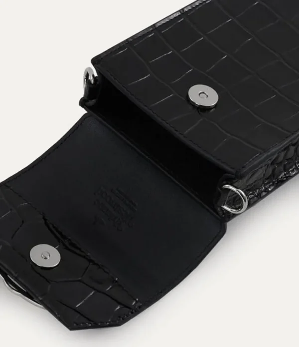 Men Vivienne Westwood Other Accessories-Crocodile Phone Bag