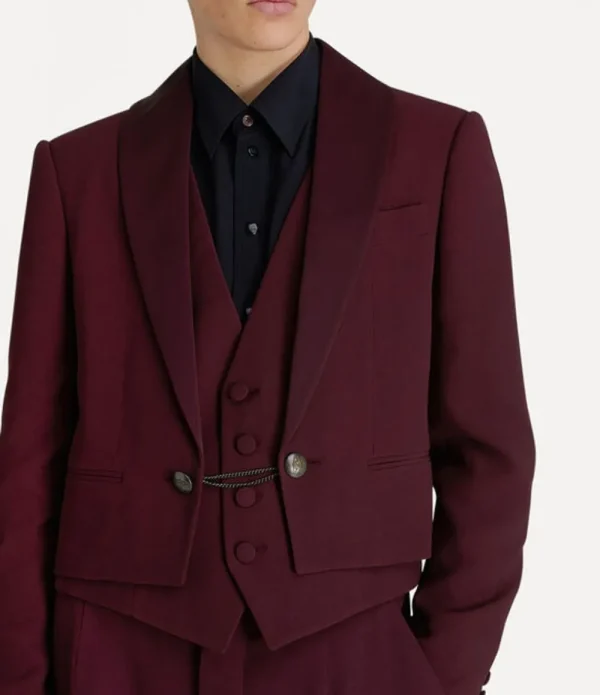 Men Vivienne Westwood Coats And Jackets-Cropped Bellboy Jacket