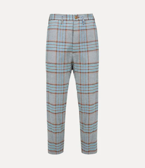 Men Vivienne Westwood Trousers And Shorts-Cropped Cruise Trousers