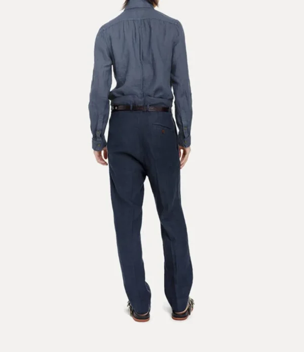 Men Vivienne Westwood Trousers And Shorts-Cropped Cruise Trousers