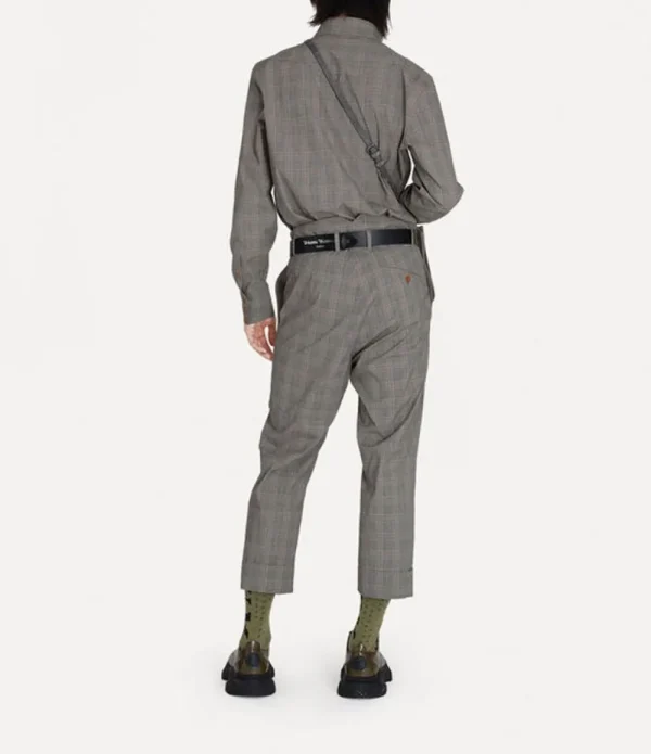 Men Vivienne Westwood Trousers And Shorts-Cropped Cruise Trousers