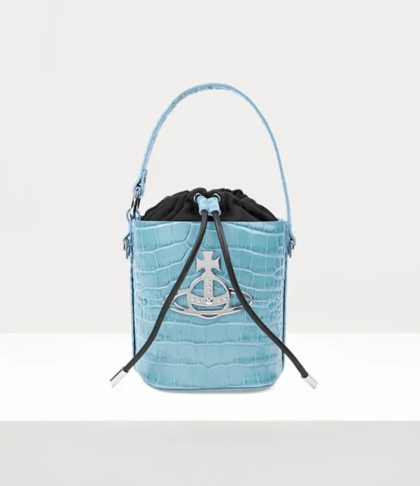 Women Vivienne Westwood Handbags-Daisy Drawstring Bucket