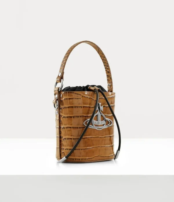 Women Vivienne Westwood Handbags-Daisy Drawstring Bucket