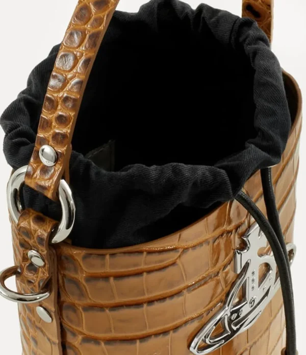Women Vivienne Westwood Handbags-Daisy Drawstring Bucket