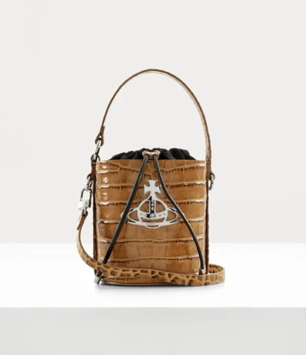 Women Vivienne Westwood Handbags-Daisy Drawstring Bucket