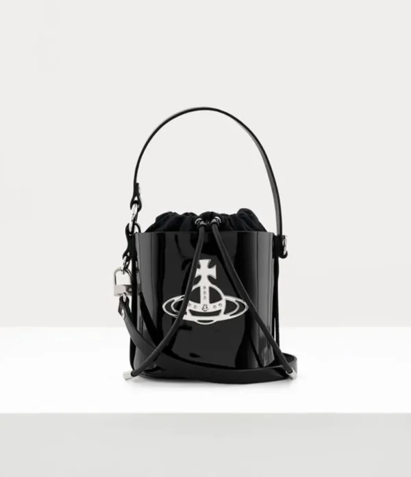 Women Vivienne Westwood Handbags-Daisy Small Drawstring Bucket