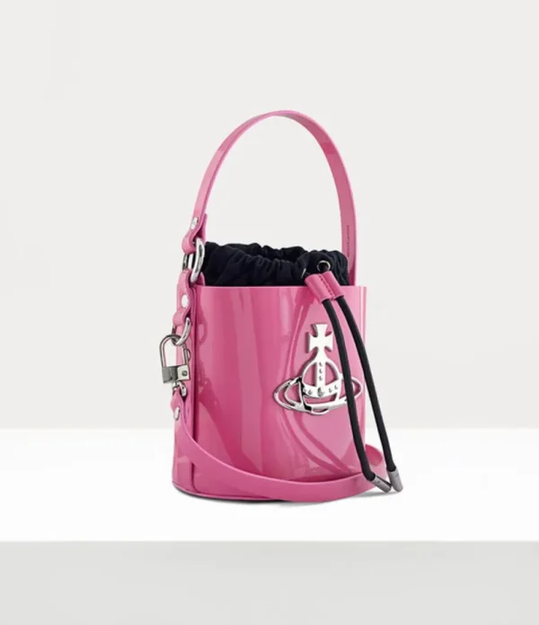 Women Vivienne Westwood Handbags-Daisy Small Drawstring Bucket