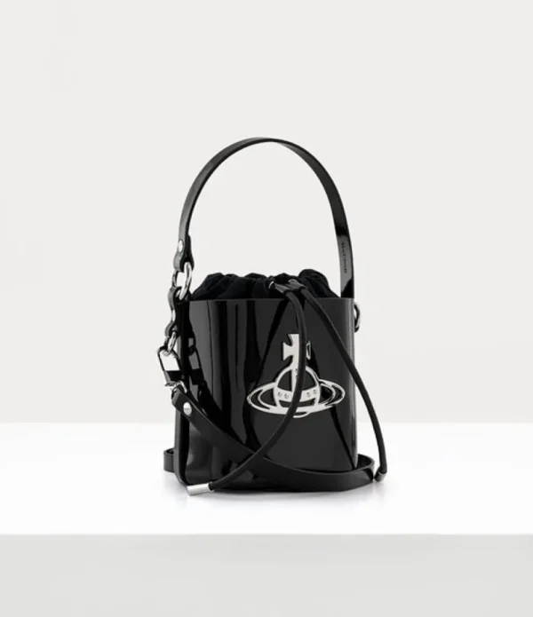 Women Vivienne Westwood Handbags-Daisy Small Drawstring Bucket