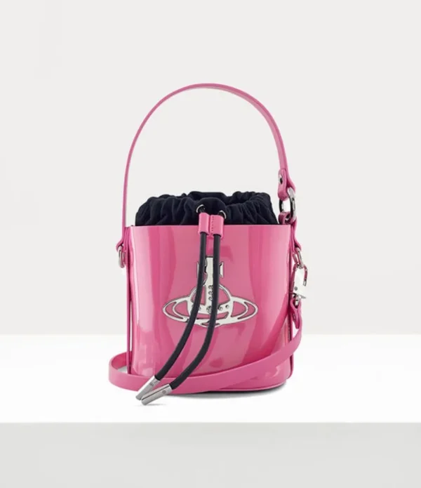 Women Vivienne Westwood Handbags-Daisy Small Drawstring Bucket