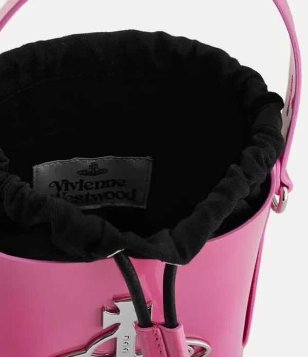 Women Vivienne Westwood Handbags-Daisy Small Drawstring Bucket