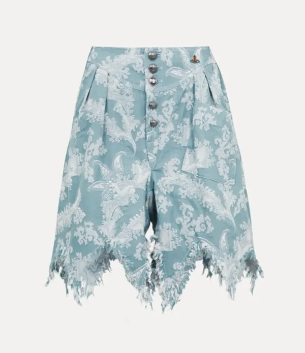 Men Vivienne Westwood Trousers And Shorts-Distressed Romario Shorts