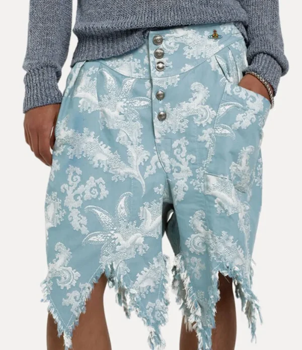 Men Vivienne Westwood Trousers And Shorts-Distressed Romario Shorts