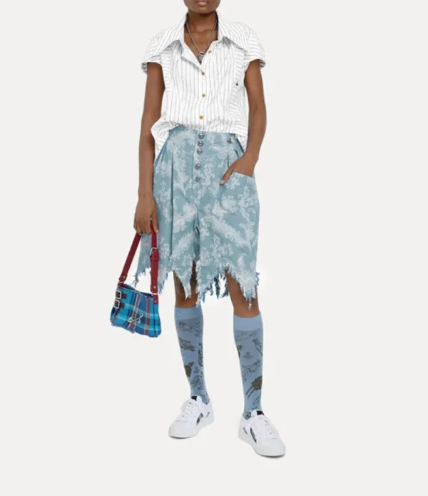 Men Vivienne Westwood Trousers And Shorts-Distressed Romario Shorts